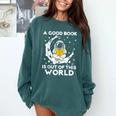Good Book Is Out Of This World Astronaut Moon Space Reading Comfort Colors Sweatshirt Chalky Mint Good Book Is Out Of This World Astronaut Moon Space Reading Comfort Colors Sweatshirt Chalky Mint