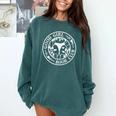 Good Girl Book Club Dark Romance Reader Morally Grey Comfort Colors Sweatshirt Chalky Mint