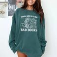 Good Girls Read Bad Books Reader Dark Romance Comfort Colors Sweatshirt Chalky Mint Good Girls Read Bad Books Reader Dark Romance Comfort Colors Sweatshirt Chalky Mint