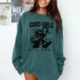 Good Girls Read Spicy Skeleton Book Club Comfort Colors Sweatshirt Chalky Mint Good Girls Read Spicy Skeleton Book Club Comfort Colors Sweatshirt Chalky Mint
