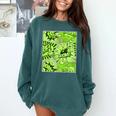 Green Comic Book Green Graphic Comfort Colors Sweatshirt Chalky Mint Green Comic Book Green Graphic Comfort Colors Sweatshirt Chalky Mint