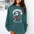 Grim Reaper Bookworm Cute Book Reading Halloween Comfort Colors Sweatshirt Chalky Mint Grim Reaper Bookworm Cute Book Reading Halloween Comfort Colors Sweatshirt Chalky Mint