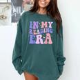 Groovy In My Reading Era Book Lovers Book Reader Comfort Colors Sweatshirt Chalky Mint Groovy In My Reading Era Book Lovers Book Reader Comfort Colors Sweatshirt Chalky Mint