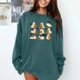 Halloween Ghost Book Lover Comfort Colors Sweatshirt Chalky Mint Halloween Ghost Book Lover Comfort Colors Sweatshirt Chalky Mint