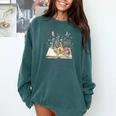 I Should Infinitely Prefer A Book Jane Austen Fan Woman Girl Comfort Colors Sweatshirt Chalky Mint
