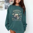 Introverted But Willing To Discuss Books Club Cozy Aesthetic Comfort Colors Sweatshirt Chalky Mint