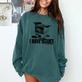 I Have Issues – Comic Book Collector Comfort Colors Sweatshirt Chalky Mint