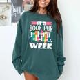 It's Book Fair Week Comfort Colors Sweatshirt Chalky Mint