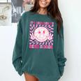 It's Good Day To Read Book Library Reading Lovers Comfort Colors Sweatshirt Chalky Mint