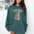 It's Not Hoarding If It's Books Book Reader Lover Comfort Colors Sweatshirt Chalky Mint It's Not Hoarding If It's Books Book Reader Lover Comfort Colors Sweatshirt Chalky Mint