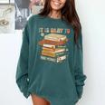 Its Okay Not To Be Okay Mental Health Awareness Floral Books Comfort Colors Sweatshirt Chalky Mint Its Okay Not To Be Okay Mental Health Awareness Floral Books Comfort Colors Sweatshirt Chalky Mint