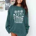 Jane Austen Books Comfort Colors Sweatshirt Chalky Mint