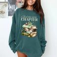 Just One More Chapter Book Lover Comfort Colors Sweatshirt Chalky Mint Just One More Chapter Book Lover Comfort Colors Sweatshirt Chalky Mint