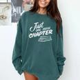 Just One More Chapter Read Reading Librarian Book Men Women Comfort Colors Sweatshirt Chalky Mint Just One More Chapter Read Reading Librarian Book Men Women Comfort Colors Sweatshirt Chalky Mint