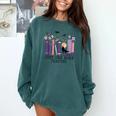 Just One More Chapter Romantasy Book Dragon Bookworm Bookish Comfort Colors Sweatshirt Chalky Mint
