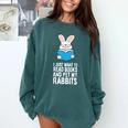 I Just Want To Read Books And Pet My Rabbit Comfort Colors Sweatshirt Chalky Mint I Just Want To Read Books And Pet My Rabbit Comfort Colors Sweatshirt Chalky Mint