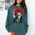Kafka Franz Portrait Books And Literature Comfort Colors Sweatshirt Chalky Mint