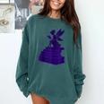 Kawaii Fairy Bookish Book Lover Library Read Comfort Colors Sweatshirt Chalky Mint