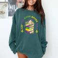 Let The Good Books Roll Mardi Gras Reading Comfort Colors Sweatshirt Chalky Mint Let The Good Books Roll Mardi Gras Reading Comfort Colors Sweatshirt Chalky Mint