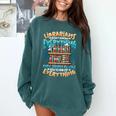 Librarian Book Lover Library Librarian Comfort Colors Sweatshirt Chalky Mint Librarian Book Lover Library Librarian Comfort Colors Sweatshirt Chalky Mint