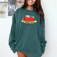 Librarian Library Assistant Libraries Rock Book Lover Comfort Colors Sweatshirt Chalky Mint