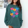 Librarian Shirt Valentines Book Worm Reading Tshirt Premium Tri-Blend Comfort Colors Sweatshirt Chalky Mint