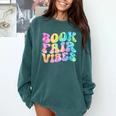 Library Book Fair Vibe Tie Dye School Reading Nostalgic Comfort Colors Sweatshirt Chalky Mint Library Book Fair Vibe Tie Dye School Reading Nostalgic Comfort Colors Sweatshirt Chalky Mint
