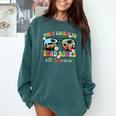 Most Likely To Read Books All Summer Book Lovers Comfort Colors Sweatshirt Chalky Mint