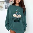 Live Laugh & Love Books Reading Butterfly Book Lover Bookish Premium Comfort Colors Sweatshirt Chalky Mint Live Laugh & Love Books Reading Butterfly Book Lover Bookish Premium Comfort Colors Sweatshirt Chalky Mint