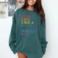 Live Life Like a Book Florida Would Ban LGBTQ Rainbow Flag Comfort Colors Sweatshirt Chalky Mint Live Life Like a Book Florida Would Ban LGBTQ Rainbow Flag Comfort Colors Sweatshirt Chalky Mint