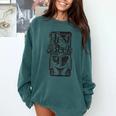 Lost In a Book Comfort Colors Sweatshirt Chalky Mint
