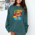 Lucha Libre Comic Book Mexican Wrestling Cartoon Wrestler Comfort Colors Sweatshirt Chalky Mint Lucha Libre Comic Book Mexican Wrestling Cartoon Wrestler Comfort Colors Sweatshirt Chalky Mint