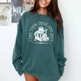 I Like Them Thick And Spicy Smut Book Reader Comfort Colors Sweatshirt Chalky Mint