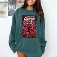 Marvel Spider-Man Eddie Brock Carnage Comic Book Cover Comfort Colors Sweatshirt Chalky Mint