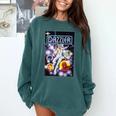 Marvel Universe Classic Dazzler Light Power Comic Book Cover Comfort Colors Sweatshirt Chalky Mint