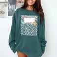 Matching Group Halloween Teacher Composition Book Notebook Comfort Colors Sweatshirt Chalky Mint