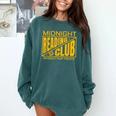 Midnight Reading Club Night Owl Book Readers Comfort Colors Sweatshirt Chalky Mint Midnight Reading Club Night Owl Book Readers Comfort Colors Sweatshirt Chalky Mint