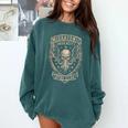 Miskatonic University Book Club Cthulhu Book Comfort Colors Sweatshirt Chalky Mint