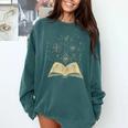 Mystic Astral Lunar Celestial Witch Spell Book Comfort Colors Sweatshirt Chalky Mint Mystic Astral Lunar Celestial Witch Spell Book Comfort Colors Sweatshirt Chalky Mint