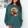 Nerdy Bearded Dragon Glasses Book Reading Comfort Colors Sweatshirt Chalky Mint Nerdy Bearded Dragon Glasses Book Reading Comfort Colors Sweatshirt Chalky Mint
