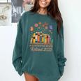 A New Chapter Begins Retired 2025 Books Flowers Comfort Colors Sweatshirt Chalky Mint A New Chapter Begins Retired 2025 Books Flowers Comfort Colors Sweatshirt Chalky Mint