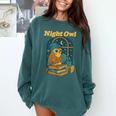 Night Owl Cozy Reading Tea Coffee Lover Bookworm Cute Comfort Colors Sweatshirt Chalky Mint Night Owl Cozy Reading Tea Coffee Lover Bookworm Cute Comfort Colors Sweatshirt Chalky Mint