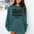 How Many Nights A Week Should You Be Reading 6-7 Book Lover Premium Tri-Blend Comfort Colors Sweatshirt Chalky Mint How Many Nights A Week Should You Be Reading 6-7 Book Lover Premium Tri-Blend Comfort Colors Sweatshirt Chalky Mint