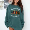 No Shelf Control Read Reading Book Librarian Men Women Kids Comfort Colors Sweatshirt Chalky Mint