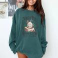 North Pole Book Club Christmas Xmas Hot Cocoa Bookish Comfort Colors Sweatshirt Chalky Mint North Pole Book Club Christmas Xmas Hot Cocoa Bookish Comfort Colors Sweatshirt Chalky Mint