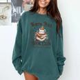 North Pole Book Club Hot Cocoa Served Daily Librarian Xmas Comfort Colors Sweatshirt Chalky Mint North Pole Book Club Hot Cocoa Served Daily Librarian Xmas Comfort Colors Sweatshirt Chalky Mint