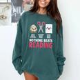 Nothing Beats Reading Rock Paper Scissors Book Lover Library Comfort Colors Sweatshirt Chalky Mint Nothing Beats Reading Rock Paper Scissors Book Lover Library Comfort Colors Sweatshirt Chalky Mint