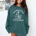 One More Chapter Skeleton Reading Book Lover Bookworm Comfort Colors Sweatshirt Chalky Mint One More Chapter Skeleton Reading Book Lover Bookworm Comfort Colors Sweatshirt Chalky Mint