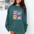 Paw Patrol Year Book Comfort Colors Sweatshirt Chalky Mint