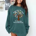 Please Save The Earth It's The Only Planet With Books Comfort Colors Sweatshirt Chalky Mint Please Save The Earth It's The Only Planet With Books Comfort Colors Sweatshirt Chalky Mint